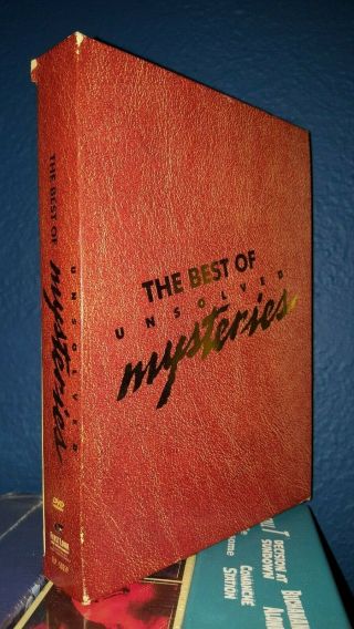 Rare Unsolved Mysteries - Best Of Dvd 4 Disc Box Set Oop Tv Season Horror Cult