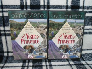 A Year In Provence - British Television Classic - A&e 2 Dvd Set - Rare,  Oop No Slipcov