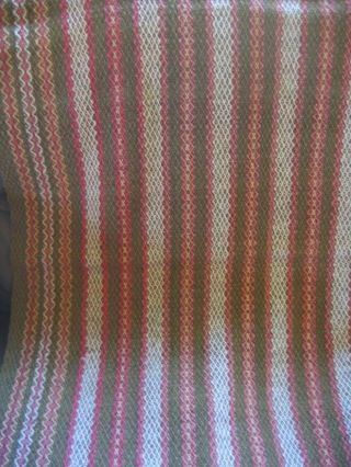 Antique Vintage Wool ?horse Hair Very Warm Heavy Blanket 52 X 60 " Weighted