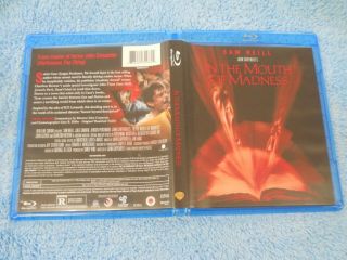 In The Mouth Of Madness Rare Oop Bluray Horror