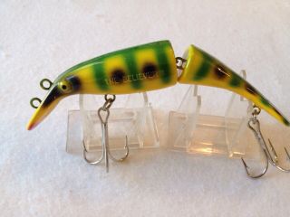 Vintage Old Drifter Tackle The Believer Musky Fishing Lure 7 " Body Frog