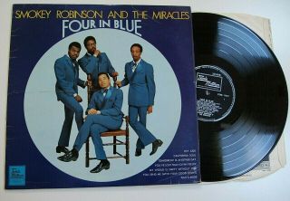 Smokey Robinson & The Miracles Four In Blue Lp Ex Vinyl Rare Uk 1st Press Motown