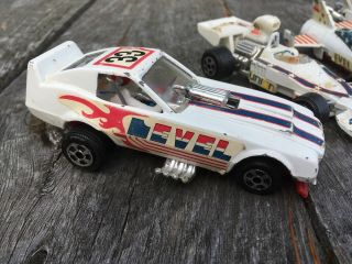 Vintage 1970s EVEL KNIEVEL Ideal Company Die - Cast Vehicle Toy Set - RARE Set 2