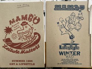 MAMBO EXTREMELY RARE 1996 BULK Surfing Store Order Forms Catalogues Brochures 2
