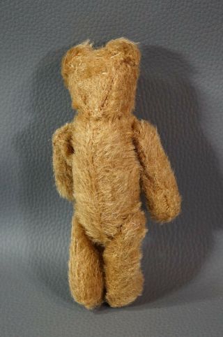 Antique German Schuco Teddy Bear Straw - stuffed Mohair Toy Jointed Limbs 6 
