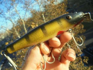 Vintage Creek Chub Snook Pikie Fishing Lure Perch