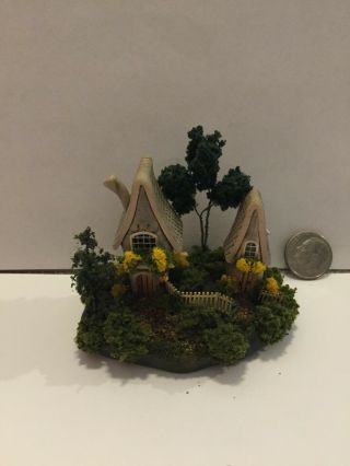Handmade Miniature Garden Fairy House Vintage By O 