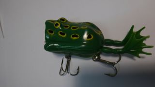 VINTAGE FISHING LURE MECHANICAL FROG WITH MOVING LEGS L@@K 2
