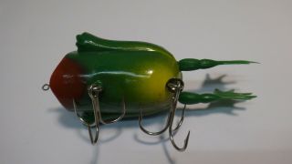 VINTAGE FISHING LURE MECHANICAL FROG WITH MOVING LEGS L@@K 3