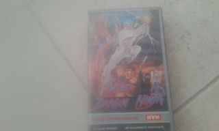 Silver Dragon Ninja 1986 Greek Vhs Videocassette Kung Fu,  Action Very Rare