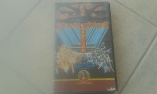 Shaolin Vs Ninja 1983 Greek Vhs Videocassette,  Kung Fu,  Action Very Rare