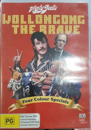 The Aunty Jack Show Wollongong The Brave Rare Dvd Tv Comedy Four Colour Specials