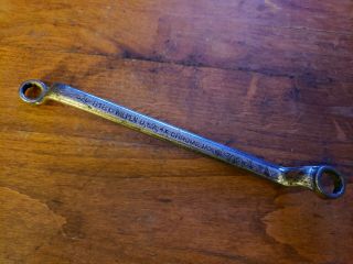 Rare Wilpen 1934 Vintage No.  8180 Box End Wrench 3/8 X 7/16
