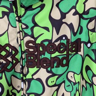 Special Blend Men’s Camo Jacket Snowboarding Rare Large Green Tan 3