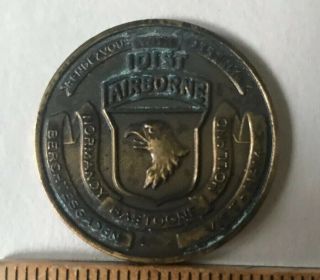 Rare 101st Airborne Division Air Assault Us Army Challenge Coin,  Combat Carried?