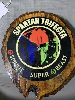 Spartan Race Trifecta Clock Rare