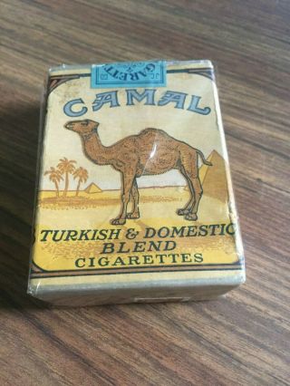 Vintage Origanal J Chein Camel Wind - Up No.  71 Trick Cigarette Package.  Rare