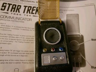 Diamond Select Toys Star Trek: The Series Classic Communicator Rare