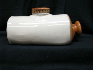 Vintage Stoneware Ceramic Hot Water Bottle Foot Warmer