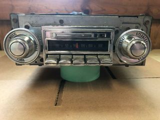 Vintage 1970 - 72 Oldsmobile Cutlass 442 Oem Am/fm Radio Rear Fader Rare