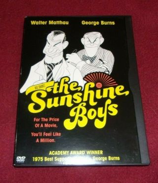 The Sunshine Boys Rare Release Dvd George Burns,  Walter Matthau