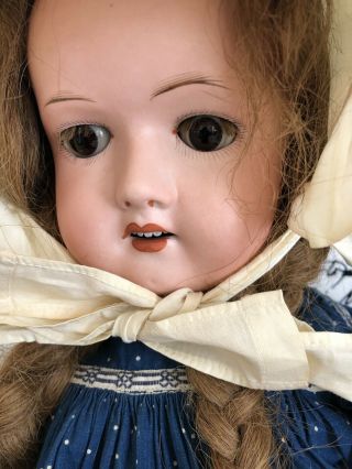 Very Rare Antique German 23” Otto Jager Friedrichroda 890 Bisque Head Doll 2