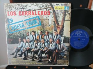 Los Corraleros - En Nueva York Fuentes Rare Latin Lp Shrink