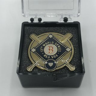 2018 Boston Red Sox Mlb World Series Press Pin.  Rare Pin