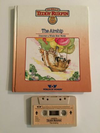 Teddy Ruxpin - The Airship - Book And Tape