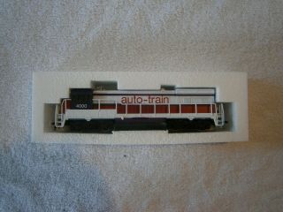Ho Scale Bachmann Auto Train Ge U36b Diesel Locomotive 4000 (very Rare)