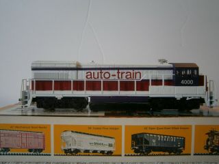 HO Scale Bachmann Auto Train GE U36B Diesel Locomotive 4000 (Very Rare) 3