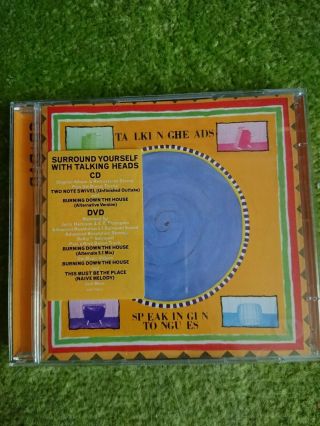 Rare Cd,  Dvd Talking Heads - Speaking In Tongues (2006)