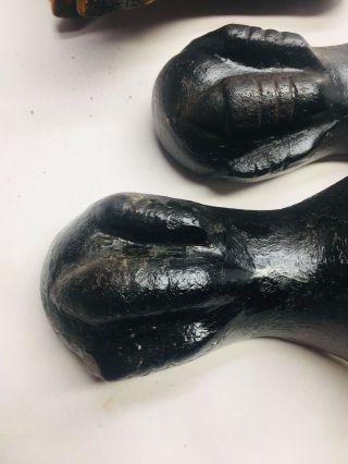 4 - vintage cast - Iron Bathtub Claw Feet 2