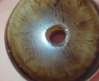 13.  5mm Very Rare Ancient Indo - Tibetan Sulemani Chung Agate Bead,  S1797