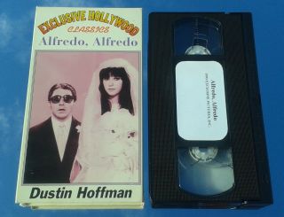 Alfredo,  Alfredo (vhs) Rare 1972 Romance Comedy W/ Dustin Hoffman (the Graduate)