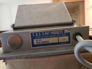 S & S X Ray No.  144 Auto Identifier Vintage Rare Foot Switch Pedal W/cord
