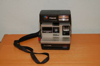 Polaroid Instant Film Camera Sun 600 Lms We The People Bicentennial Edition Rare