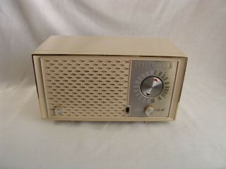 Vintage Mid - Century Zenith Tube Radio Model S - 52233 Antique Am/fm Model H723