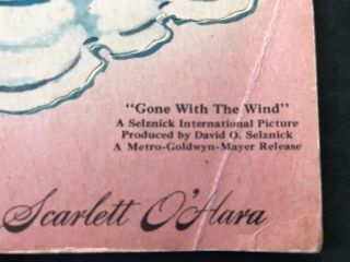 Vintage 1940 Gone With the Wind Paper Dolls - Merrill - UNCUT 3