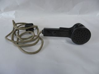 Vintage Antique Military Radio Telephone Microphone Mic Model No.  44 (a5)