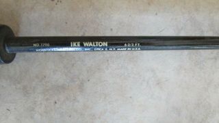 Vintage H - I Ike Walton No.  1700 Fly Fishing Rod - 6 2/3 
