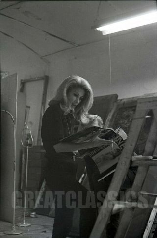 Andy Warhol Baby Jane Holzer Factory Studio 1964 Camera Negative Peter Basch