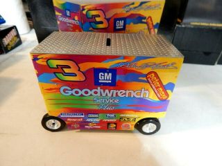 Dale Earnhardt 3 Peter Max Pit Wagon 1/16 Action Diecast 2,  400 Made.  Very Rare