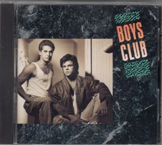Boys Club - Self Title (cd 1988) Very Rare 80 
