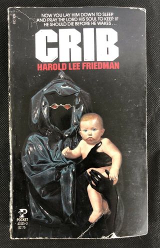 Harold Lee Friedman Crib Pocket Books Pb Oop Rare 1982 In Paperbacks From Hell