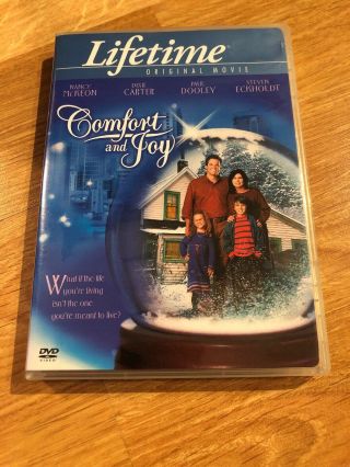 Comfort And Joy Dvd Rare Oop Lifetime Christmas Holiday Movie - Plays Great