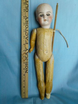 Antique 15 " German Bisque Doll Fixer Upper