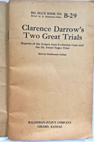 Clarence Darrow 