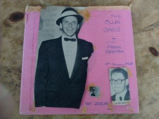 Frank Sinatra Club Oasis Pat Suzuki 1958 Rare Test Press/acetate 10 " Vinyl Lp Ex