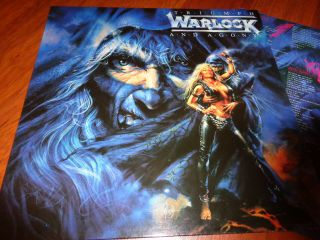 Warlock ‎– Triumph And Agony.  Org,  1987.  (ex Doro),  Rare First Press